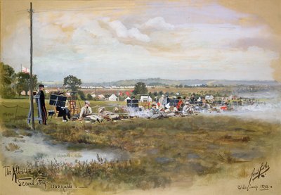 De Albert - Tweede fase, 1000 yards, Bisley Camp, 1893 door Cecil Cutler