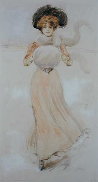Winter door Cecil Watson Quinnell