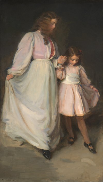 Dorothea en Francesca, 1898 door Cecilia Beaux
