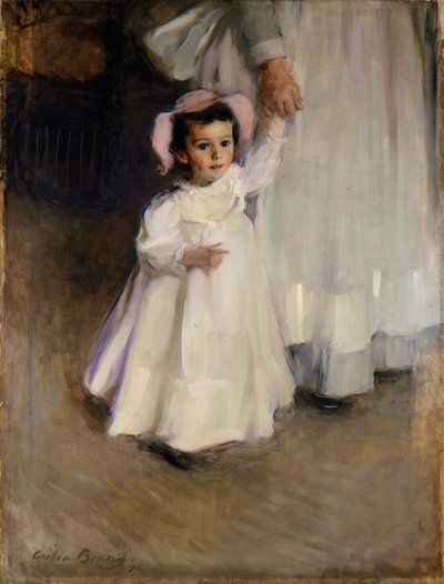 Ernesta (Kind met Verpleegster) door Cecilia Beaux