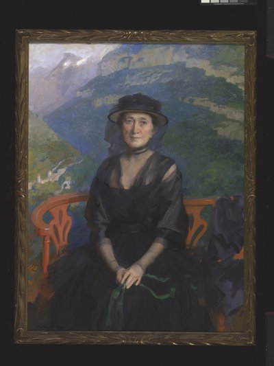 Portret van mevrouw Addison C. Harris door Cecilia Beaux