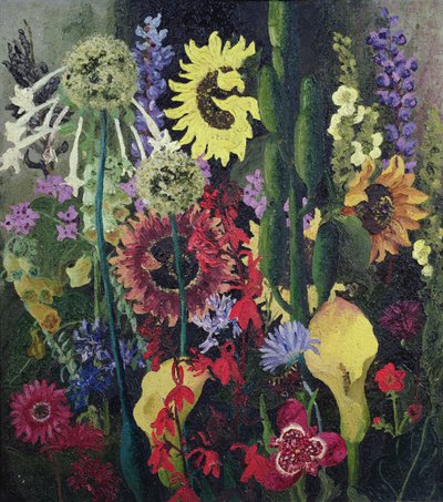 Tuinlandschap nr. 2 door Cedric Morris
