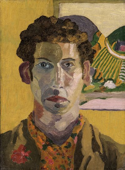 Zelfportret door Cedric Morris