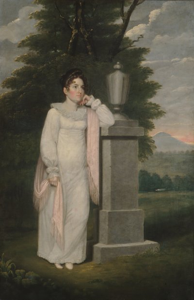 Olivia Leonard, ca. 1810-20 door Cephas Thompson