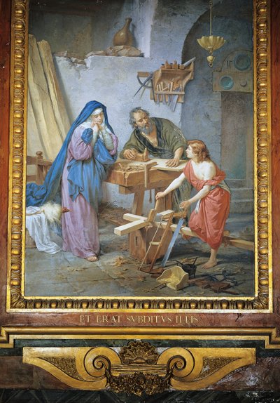 Heilige Familie van Nazareth door Cesare Mariani