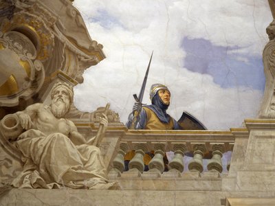 Umberto Biancamano (detail) door Cesare Mariani