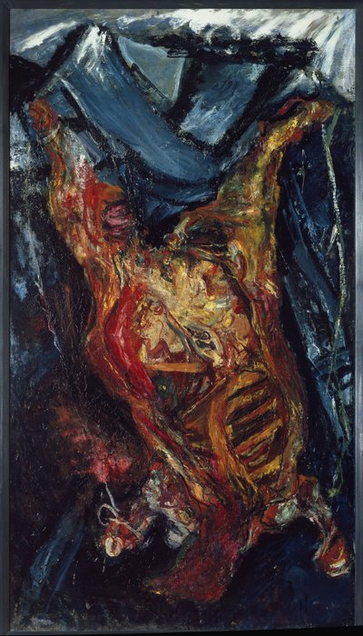 Runderbast - Schilderij door Chaim Soutine (1894-1943) door Chaim Soutine