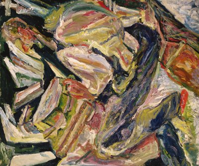 Homme Assis, ca. 1920-29. door Chaim Soutine