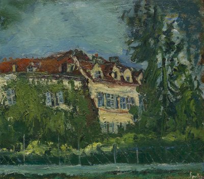 Landschap met huis, ca. 1934 door Chaim Soutine