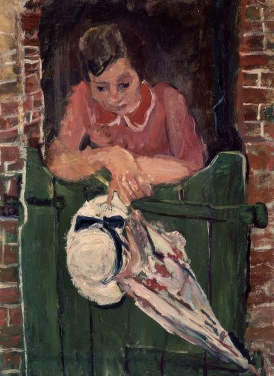 Vrouw met een parasol – 20e eeuw – Frans expressionisme door Chaim Soutine