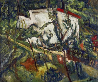 Huis in Clamart door Chaim Soutine