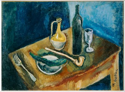 Stilleven met pijp - Stilleven met pijp MNPL ... door Chaim Soutine