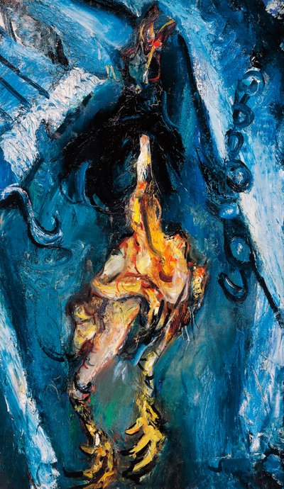 Geplukte kip, ca 1925, door Chaim Soutine door Chaim Soutine