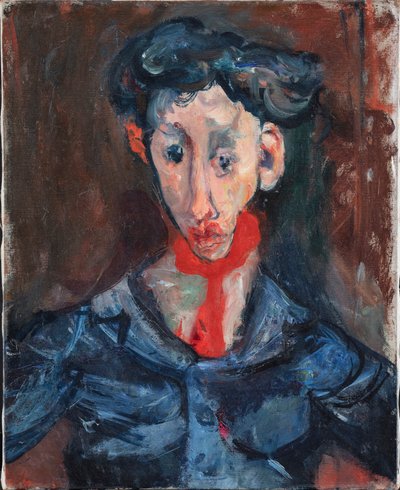 Die Zigeunerin door Chaim Soutine