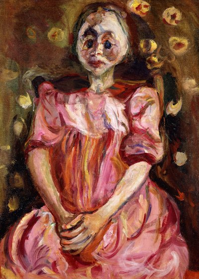 Het Kleine Meisje in Roze, 1923-1924 door Chaim Soutine