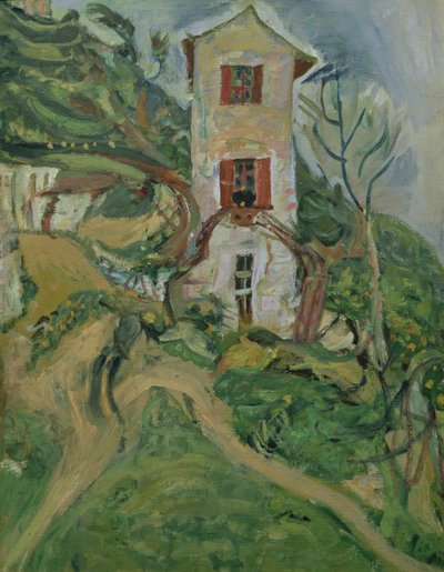Het Witte Huis door Chaim Soutine