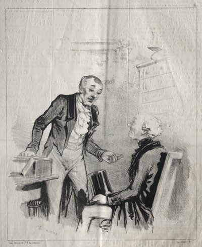 De Zieken en de Artsen: No. 4, De Homeopaten door Cham