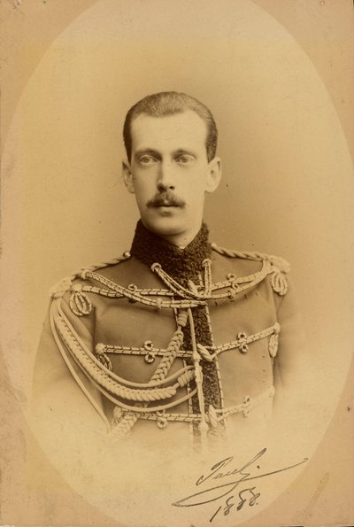 Portret van Groothertog Paul Alexandrovich van Rusland (1860-1919) door Charles Bergamasco