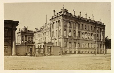 Het Anichkov Paleis in Sint-Petersburg door Charles Bergamasco