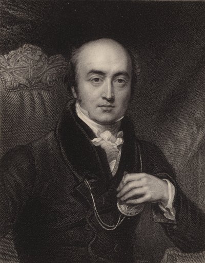 Sir Thomas Lawrence (gravure) door Charles (after) Landseer