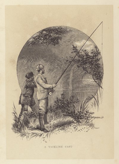 Vissen: Een Gevoelige Worping door Charles (after) Whymper