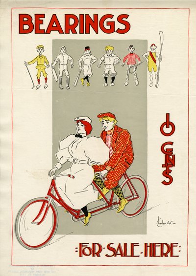 Lagers, 10 Cent, Te Koop Hier, 1896 door Charles A. Cox