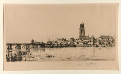 Deventer (Havenzicht) door Charles A. Platt