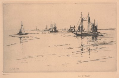 Karnemelk Kanaal door Charles Adams Platt
