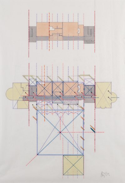 Proportioneel Systeem voor een Huis door Charles Adams Platt