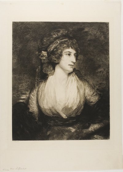 Portret van een vrouw door Charles Albert Waltner