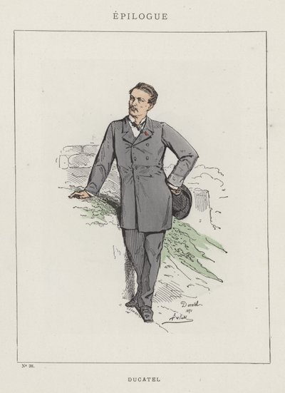 Ducatel door Charles Albert d Arnoux Bertall