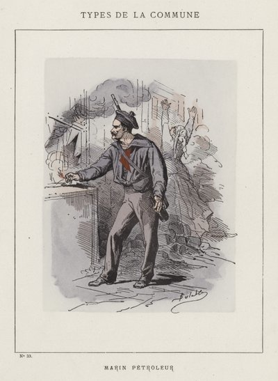 Marin Petroleur door Charles Albert d Arnoux Bertall