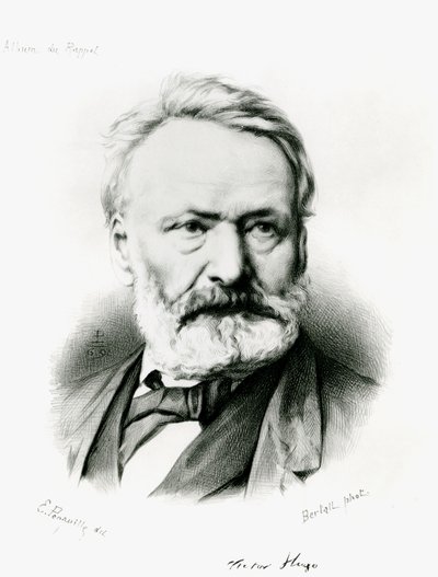 Portret van Victor Hugo (1802-85) uit 