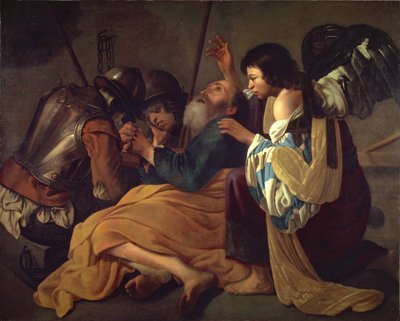 De bevrijding van Sint-Pieter door Charles Andrew Dyce