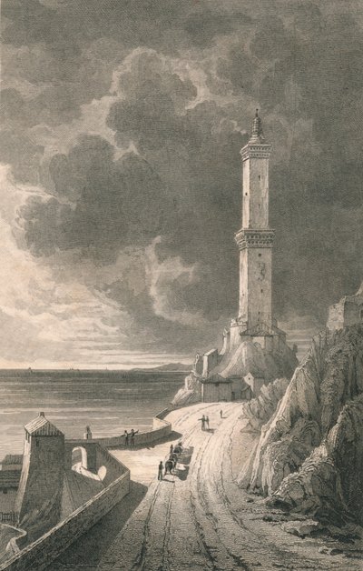 Genua. Vuurtoren door Charles Askey