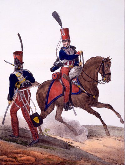 Uniformen van het 5e Huzarenregiment, uit 