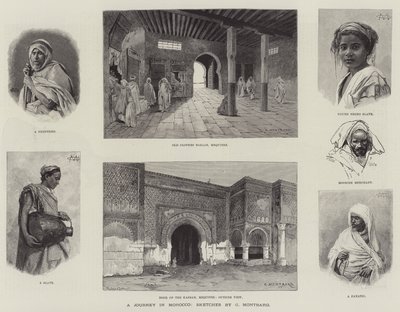 Een reis in Marokko door Charles Auguste Loye