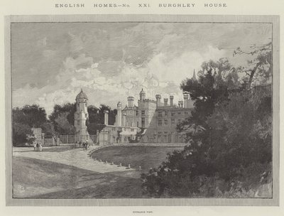 Burghley House door Charles Auguste Loye