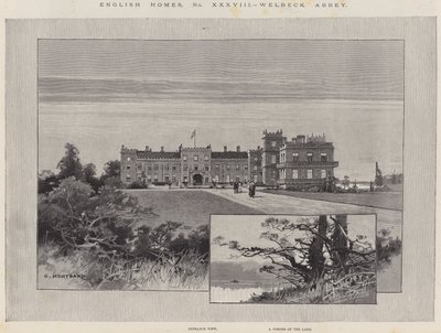Engelse Huizen, Welbeck Abbey door Charles Auguste Loye