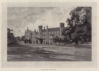 Engelse Huizen, Wycombe Abbey door Charles Auguste Loye