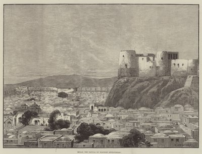 Herat, de hoofdstad van West-Afghanistan door Charles Auguste Loye