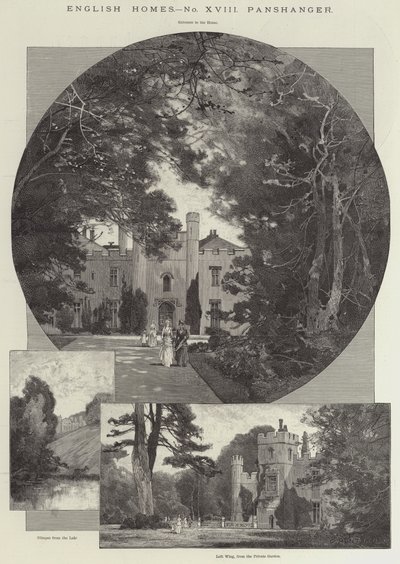 Panshanger door Charles Auguste Loye