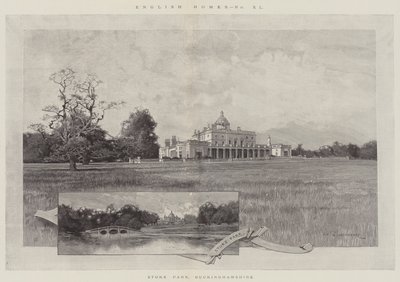 Stoke Park, Buckinghamshire door Charles Auguste Loye
