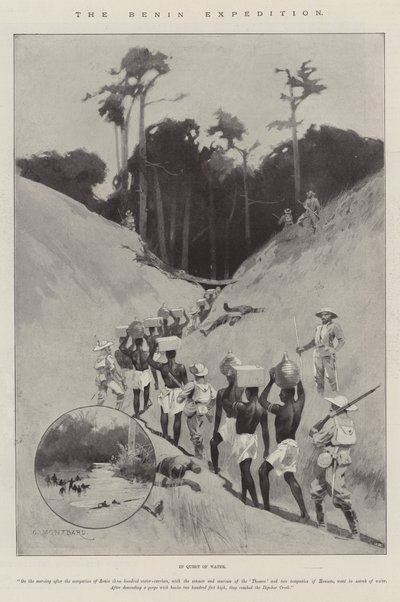 De Benin-expeditie door Charles Auguste Loye