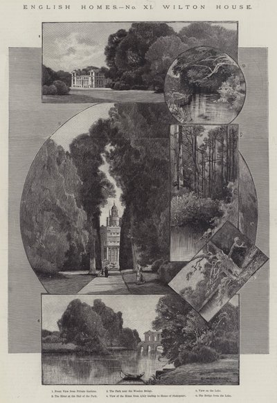 Wilton House door Charles Auguste Loye