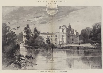 Wilton House, de Residentie van de Graaf van Pembroke door Charles Auguste Loye