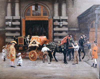 De Koets van de Meester van het Paard door Charles Augustus Henry Lutyens
