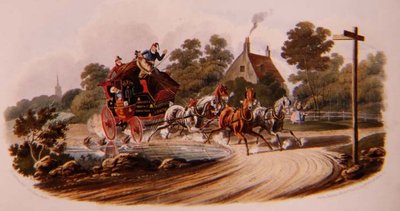 "Een alarmerende reden", gegraveerd door R.G. Reeve (fl.1811-37) uitgegeven door Thomas McLean door Charles B. (after) Newhouse