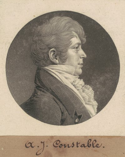 A. J. Constable door Charles B. J. Févret de Saint Mémin
