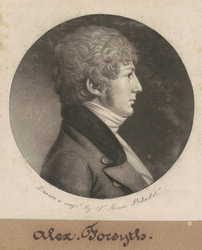 Alexander Forsyth door Charles B. J. Févret de Saint Mémin